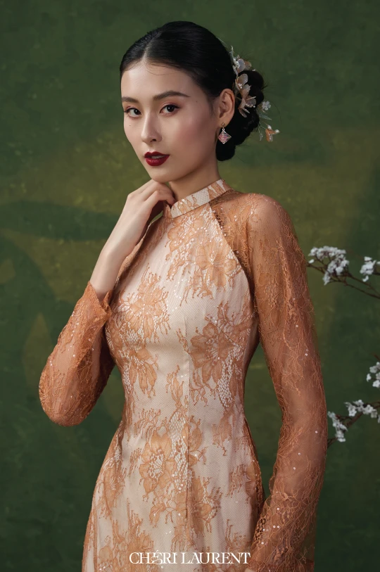 Áo dài Kim My - MAY RIÊNG
